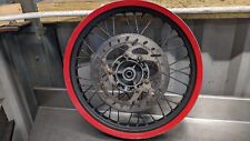 YAMAHA XT125 FRONT WHEEL 17 X 2.50 XT 125 R X 17'' SPOKED WHEEL 2008 PROJECT
