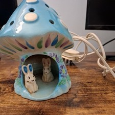 Vintage Lamp Rabbits BHS