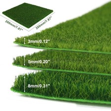 Artificial grass mat 20x20cm - artificial,