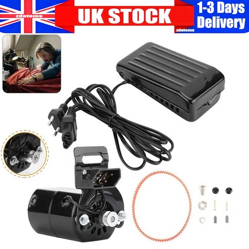 Sewing machine motor with foot - sewing,