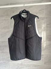Nike Mens Therma Fit Running Gilet Vest -  Large - Black