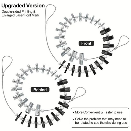 Thread measuring tools - tools,