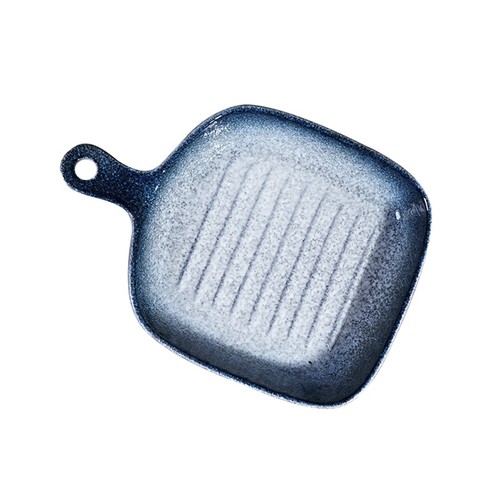 Ceramic oven dish griddle - 1x(ceramic,