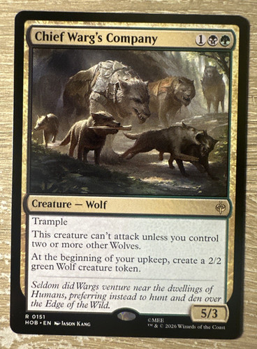 Mtg the hobbit chief - -,