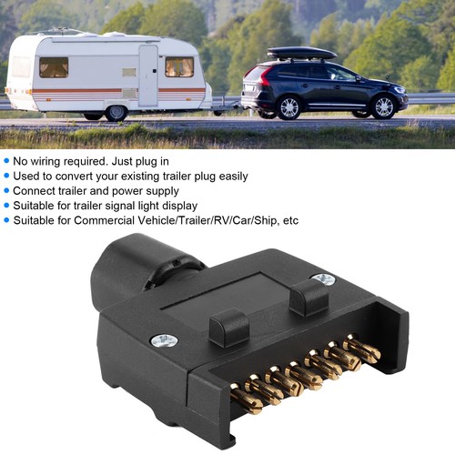 Pin flat male plug - 7,