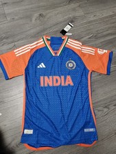 Indian Cricket Team 2025 T20 Jersey Slim Fit, Size M, Chest 38