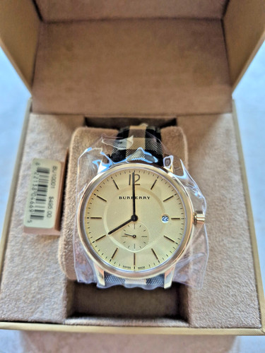 Burberry bu10001 gold dial - gold,