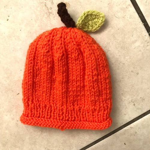 Newborn baby halloween pumpkin - halloween,