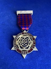 GOOD 2005 MASONIC ROYAL ARCH CENTENARY JEWEL. PERSEVERANCE CHAPTER no.573. (187A