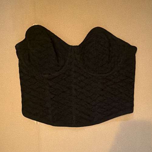 Primark black strapless - black,