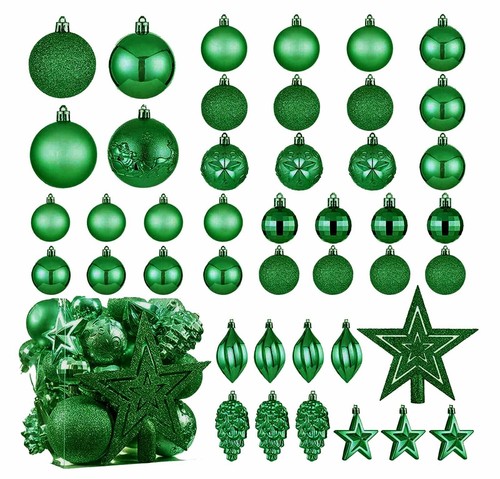 43pcs christmas tree baubles - tree,