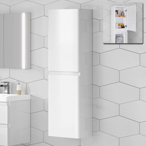 Bathroom cabinet cupboard - bathroom, tall