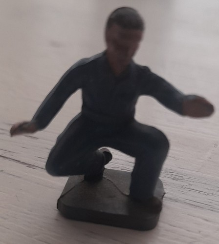 Small 1970s plastic mechanic