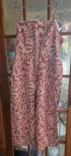 Boden paisley terracotta rust - boden,