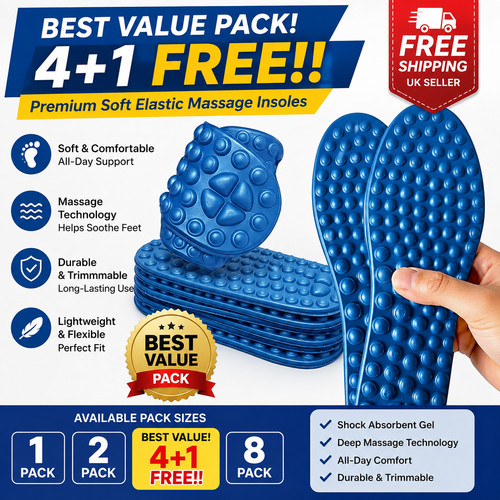 Premium foot massage insoles - premium,