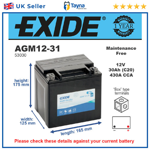 Agm motorcycle battery bike - motorcycle,