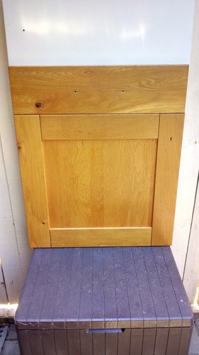 Solid light oak - shaker, kitchen