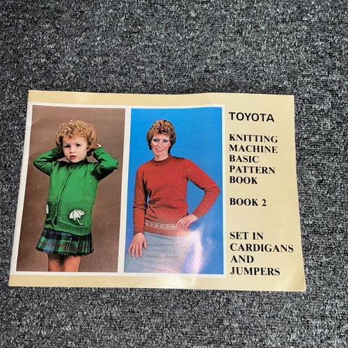 Toyota book machine - book, knitting