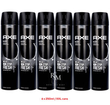 6 x 250ml XXL AXE / LYNX BLACK