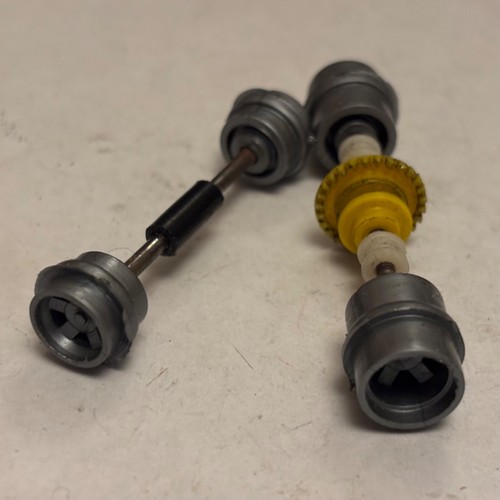 Scalextric grey wheels axles - grey,