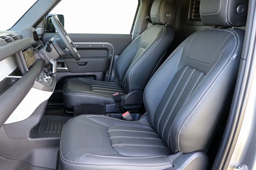 Bespoke land rover front - front, seats