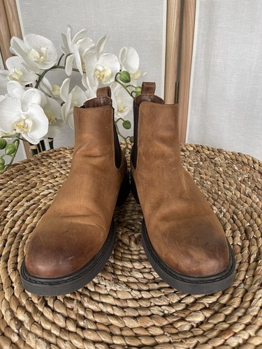 Clarks leather pull - on, boots