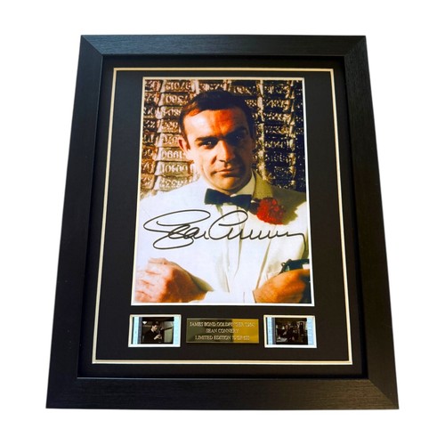 Goldfinger sean connery signed - goldfinger,