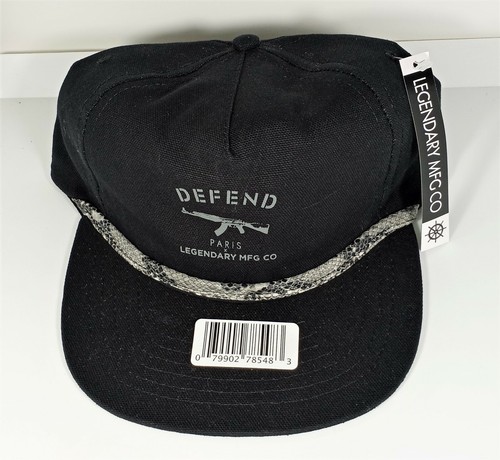 New black defend gun - defend, cap