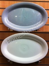 White silver grey - grey, oval