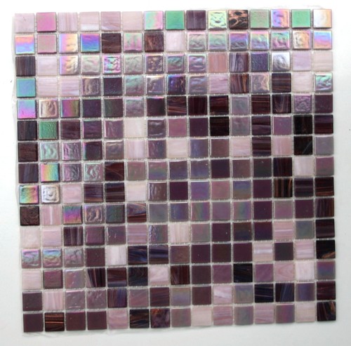 Lilac lustre glass - lustre,
