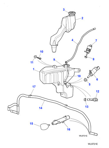 Jaguar powerwash nozzle type - powerwash, x-type