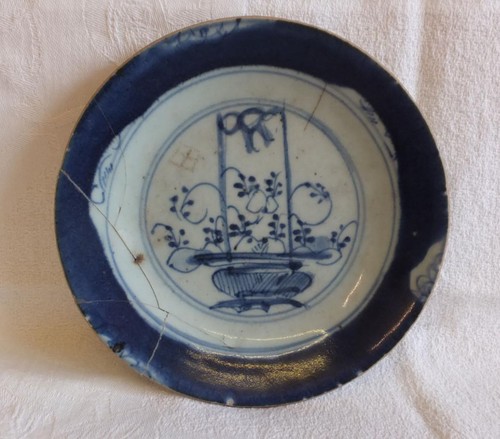 18th chinese porcelain blue - c.18th,