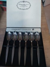 Set of 6 ONEIDA Community