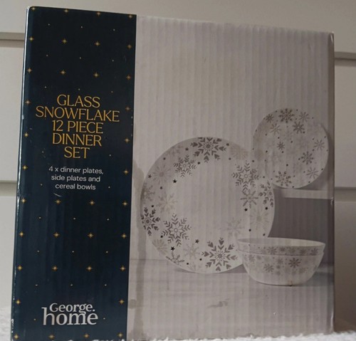 Christmas snowflake dinner - snowflake,