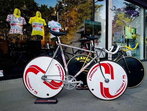 Track pursuit bicycle - , by