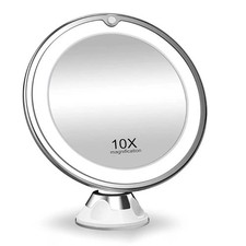 10X Magnifying Mirror With LED