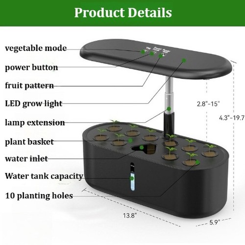 Indoor herb garden kit - garden, with