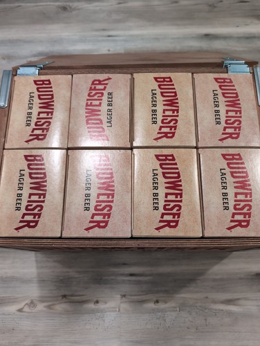 Budweiser vintage wooden crate - vintage,