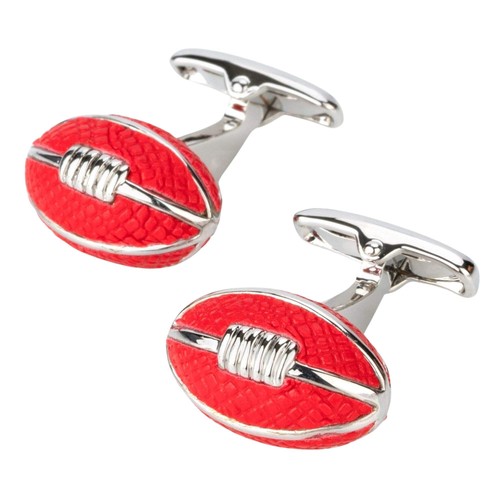 Afl footy red leather - footy, football