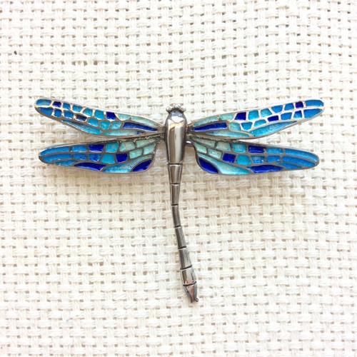 Arior dragonfly brooch - , pendant