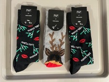 3 X Pairs Of Men’s Festive