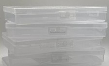 Organiser Box Transparent Set 4 x Good Quality Plastic