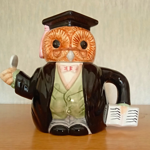 Owl graduate novelty ceramic - owl,