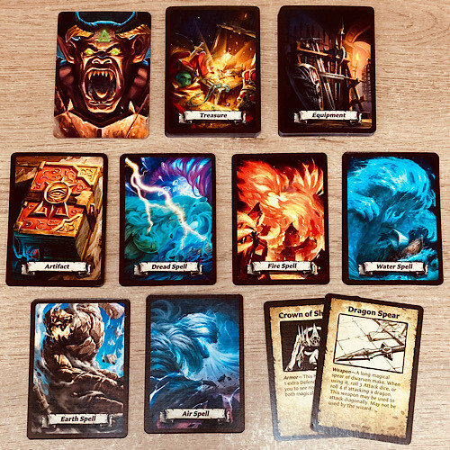 Heroquest 2021 cards - heroquest,