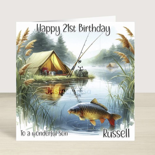 Personalised carp lake - personalised,