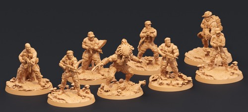 Predator resin miniature set - predator,