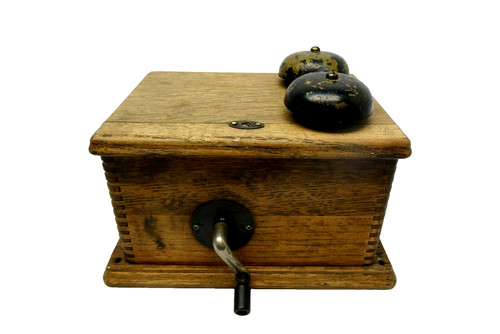 Antique old oak case - old,