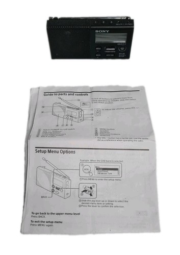 Sony xdr p1dpb rechargeable - sony, xdr-p1dpb