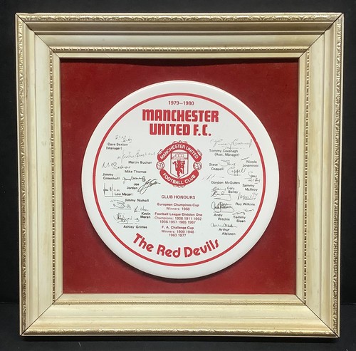 Manchester united tile framed - tile,
