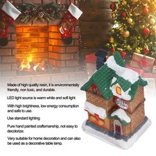 Resin Christmas Scene Village